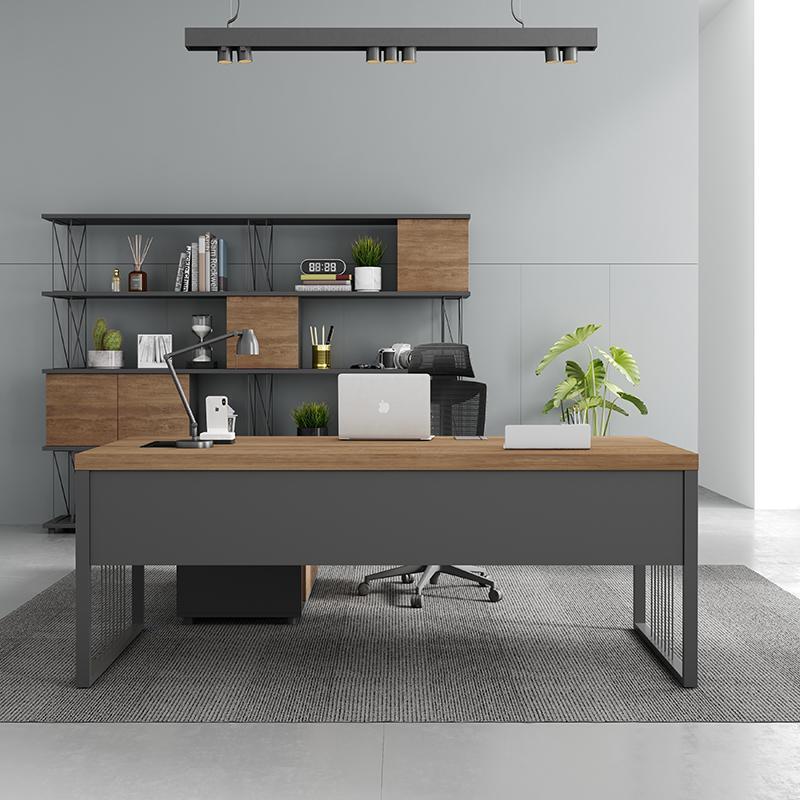 办公桌简约现代主管经理桌办公室桌子单人电脑桌老板办公桌椅组合