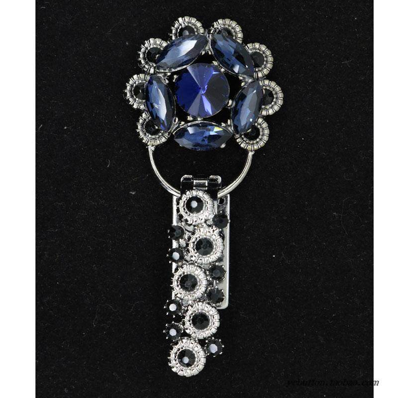 貂扣皮草大衣貂皮的水钻扣子鸭嘴扣奢华纽扣卡子裘皮扣搭扣配件