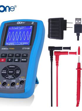 伊万厂家ET310B一键示波20MHz高精度蓝牙万用示波表英文版