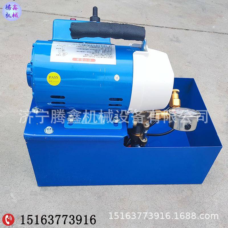 手提式PR水管道测压机 DSY-25电动试压泵厂家 水管地暖管道打压泵