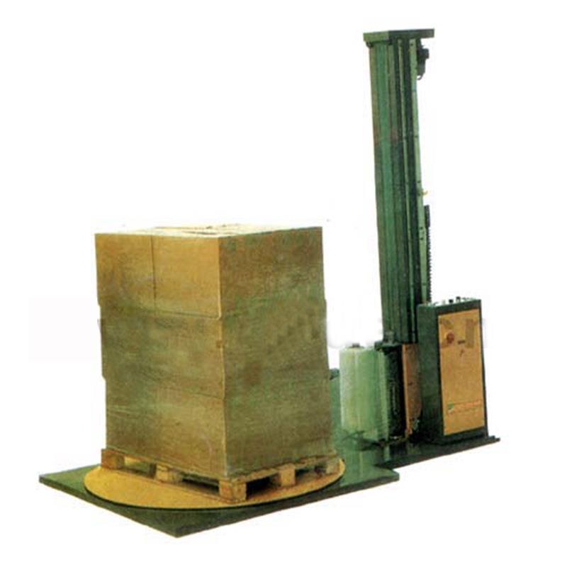 半自动拉伸薄膜缠绕包装机里水体育用品托盘式打包裹膜机器裹膜机