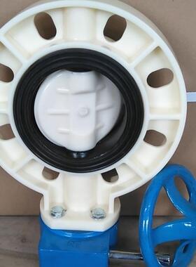 AS 蝶阀 DN200 PN6 对夹式 酸度30% 型号:D371X-10S 390元一台