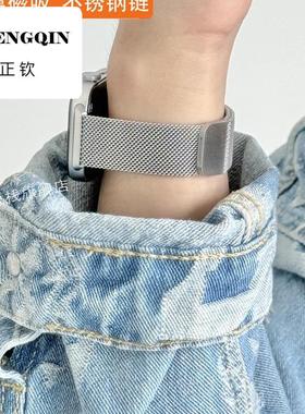 适用华为手表fit3表带专用替换watchfit3智能运动手环watchfit2金