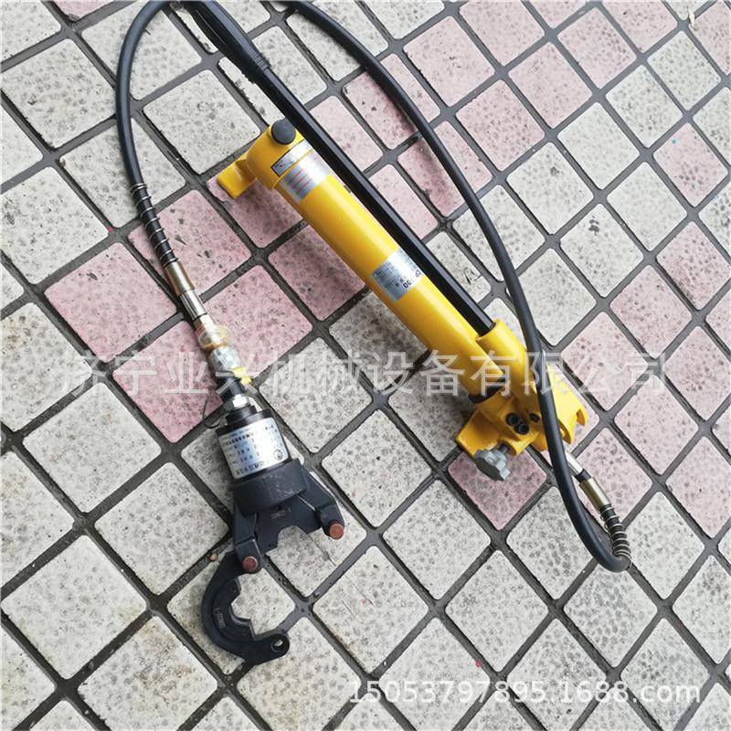 薄壁不锈钢压管钳 分体式液压卡压钳 DN15-50手动电动液压压接钳