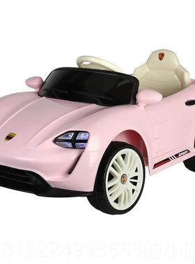 正品THEOR儿童电动车童四轮汽车孩玩具车可坐人宝宝小遥控车带摇