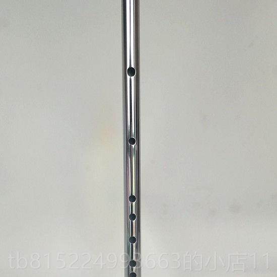 正品不锈钢制笛学子初精专业笛乐金属演奏加厚纯钢横笛1米长笛 防