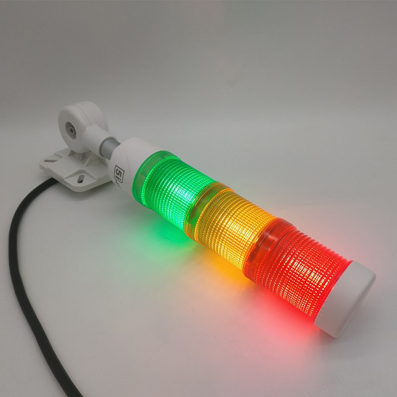 LED欧恩5i-i1-3BFT三3色层指示灯M信号报警示灯DC2V带蜂鸣折叠