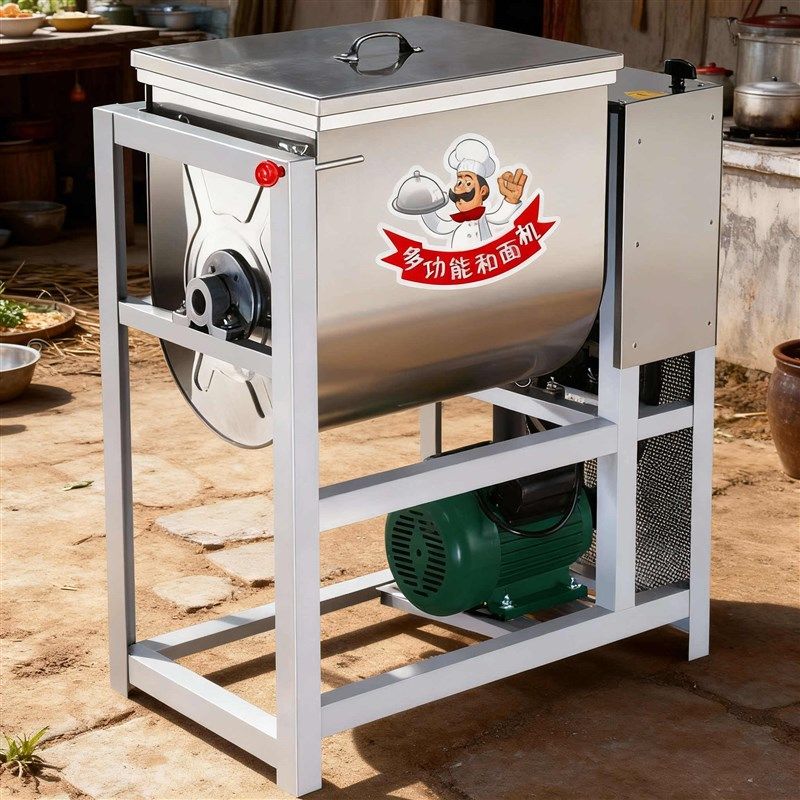 和面机商用5 15 25 50公斤全自动新型不锈钢活面粉食品菜馅搅拌机