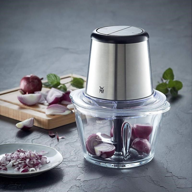 德国WMF福腾宝家用小型辅食料理碎菜馅打蒜泥电动搅拌绞肉机