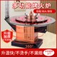 湖北材火取暖炉农村烧柴煤碳室内大面积柴火炉无烟回风炉烤火桌子