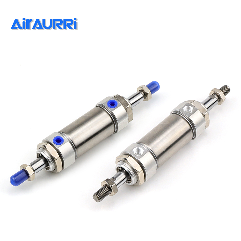 两头出不锈钢迷你气缸MD1x//75/100/1/200/0/300