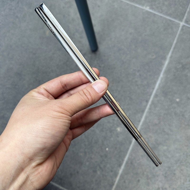 掌柜自用!抗菌不锈钢筷子316家用防滑有效防霉快子一人一筷高档