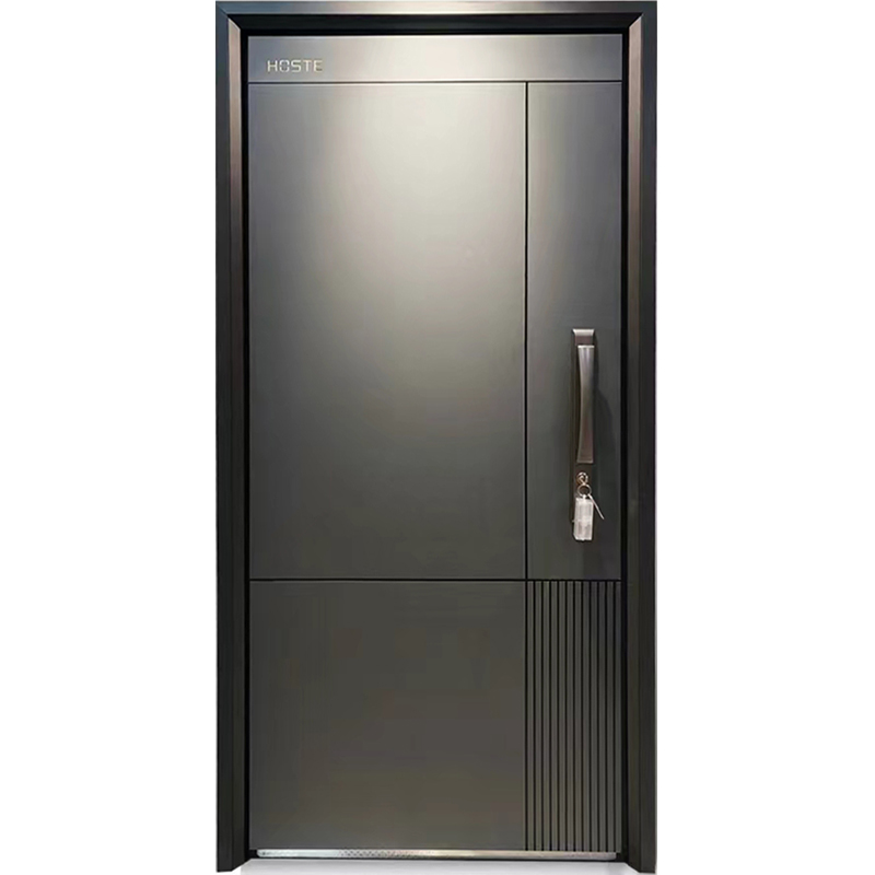 家用甲级防盗门智能指纹锁入户门单门10公分进户门别墅大门子母门