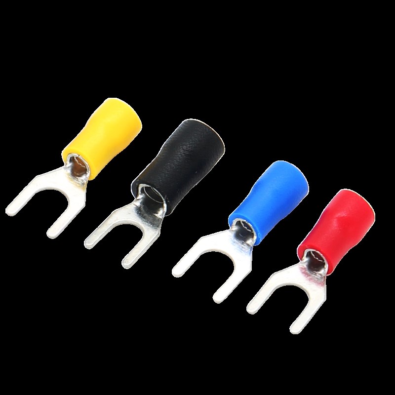 叉型绝缘端头SV5.5- 冷压接线端子UT铜接头铜线耳 平方0只-