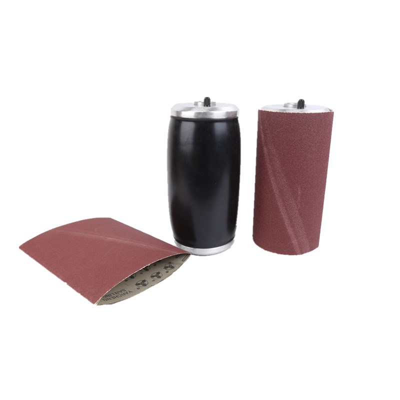 气鼓砂带环形圆桶砂3*220橡胶气囊沙布带木材打磨抛光砂带机