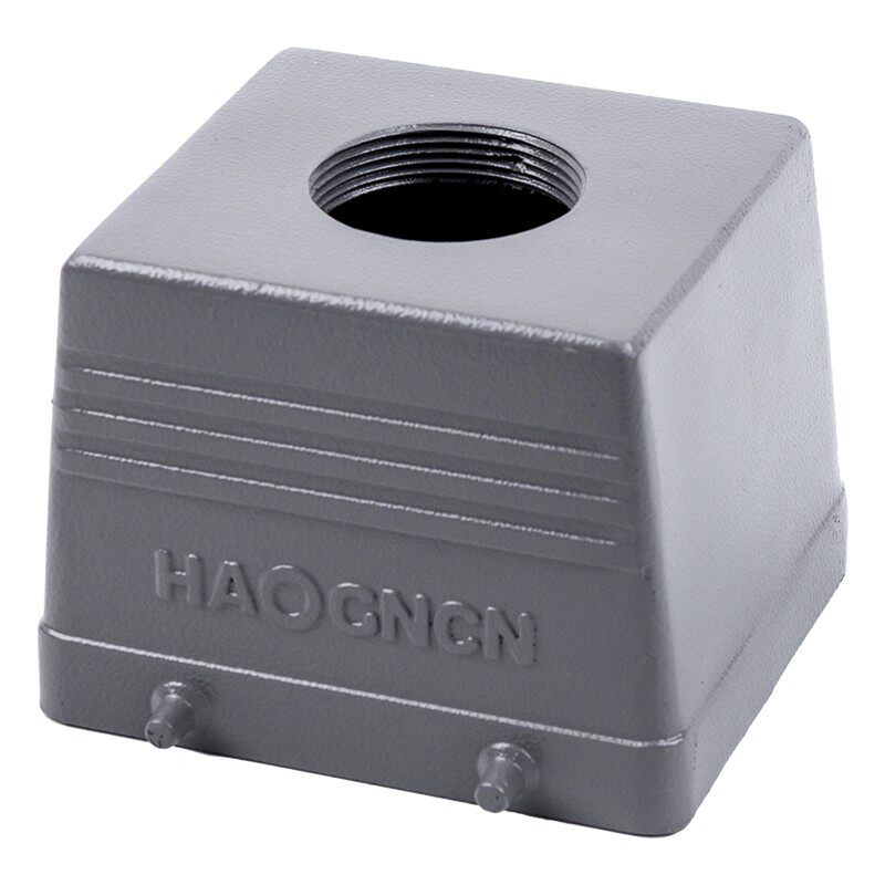 重载连接器32芯 16A 热流道接插件 矩形航空插头 HDC-HE-032-M/F