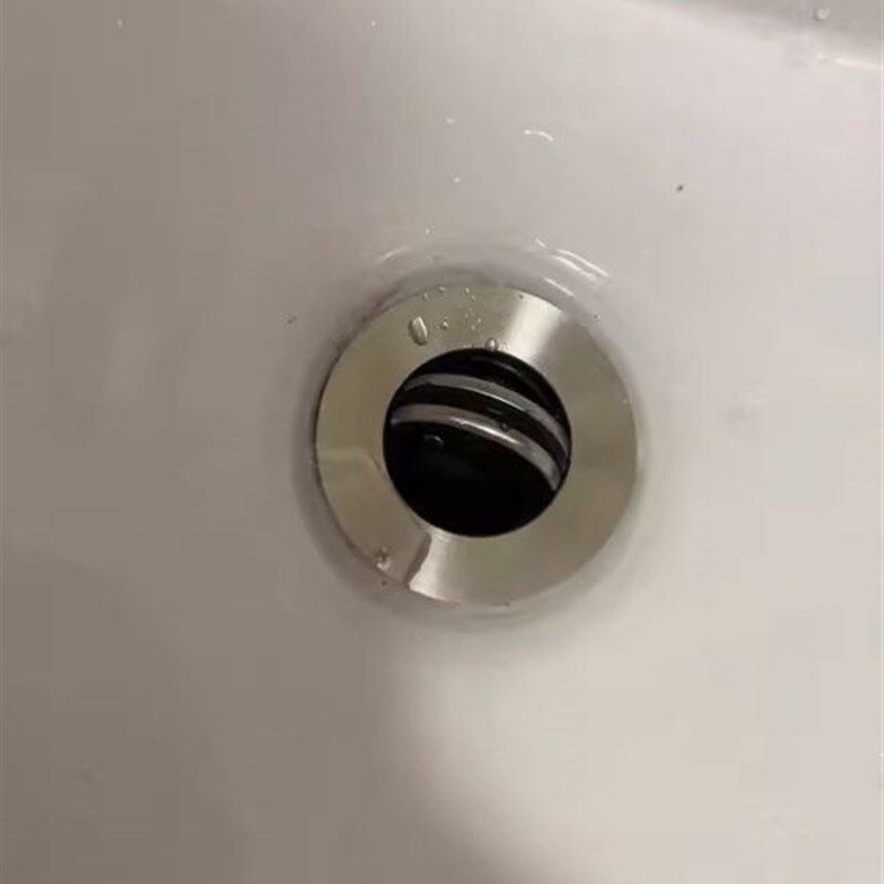 下水器洗手盆台盆池弹跳防304不锈钢面盆臭排水管脸盆配件套装