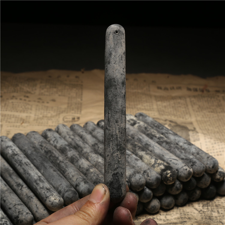 80年代油烟老墨 两款有个性的徽墨 文房四宝实用收藏书法墨条墨块