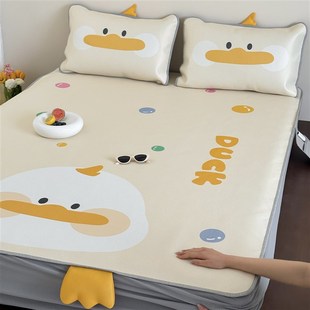 冰丝席A类900D大版 高端卡通席空调席可水洗1.5m1.8夏凉感床笠款