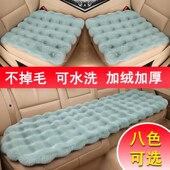 冬季 汽车坐垫防滑保暖泡泡兔毛通用加厚三件套座垫 毛绒坐垫新款