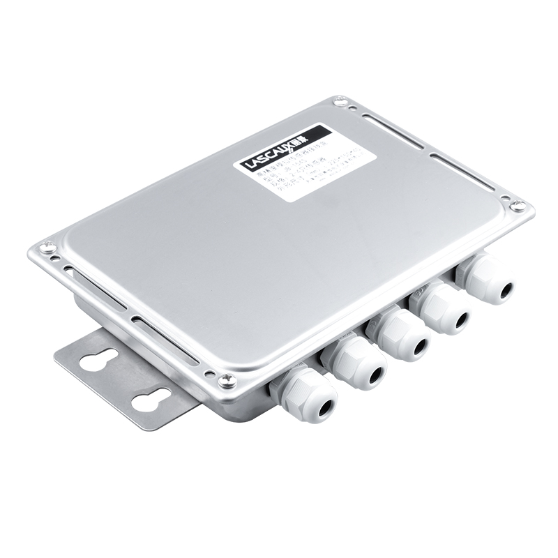 丽景JB-15S称重传感器接线盒四进一出不锈钢材质