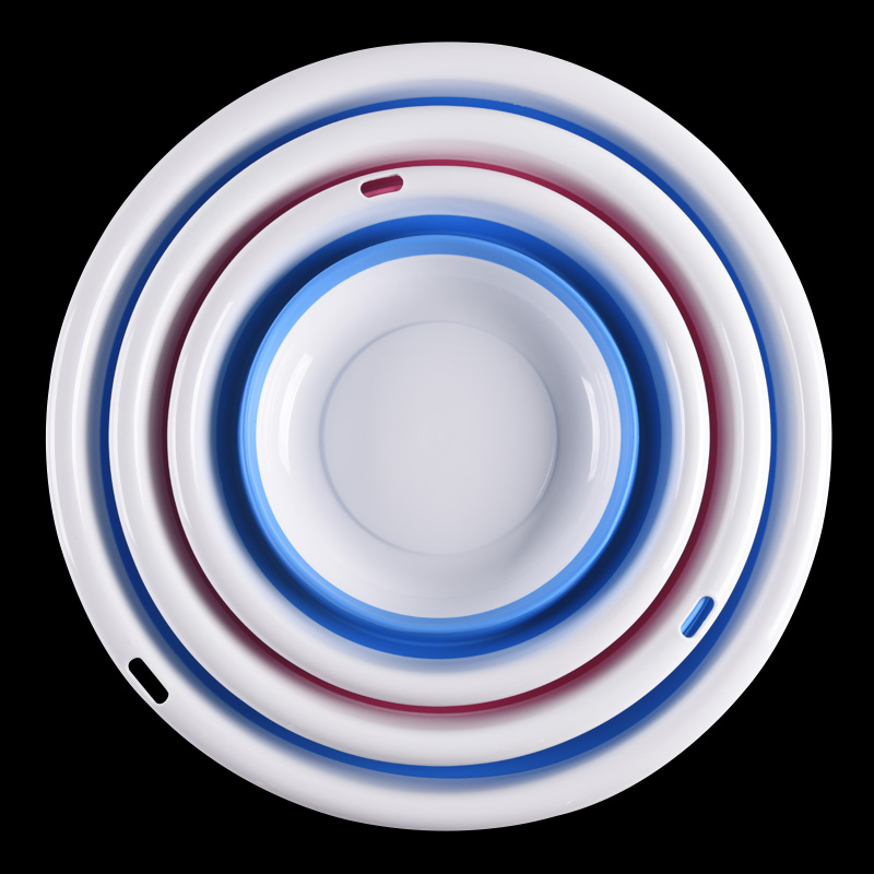 饵料开饵盆折叠便携式开料拌鱼饵耳料鱼食盒大号拉饵盘硅胶钓鱼盆