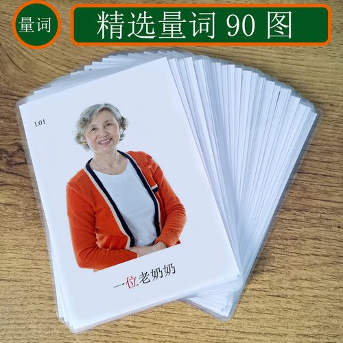 量词训练卡片 自闭症孤独症儿童ABA发育迟缓语言康复卡片ABA教具