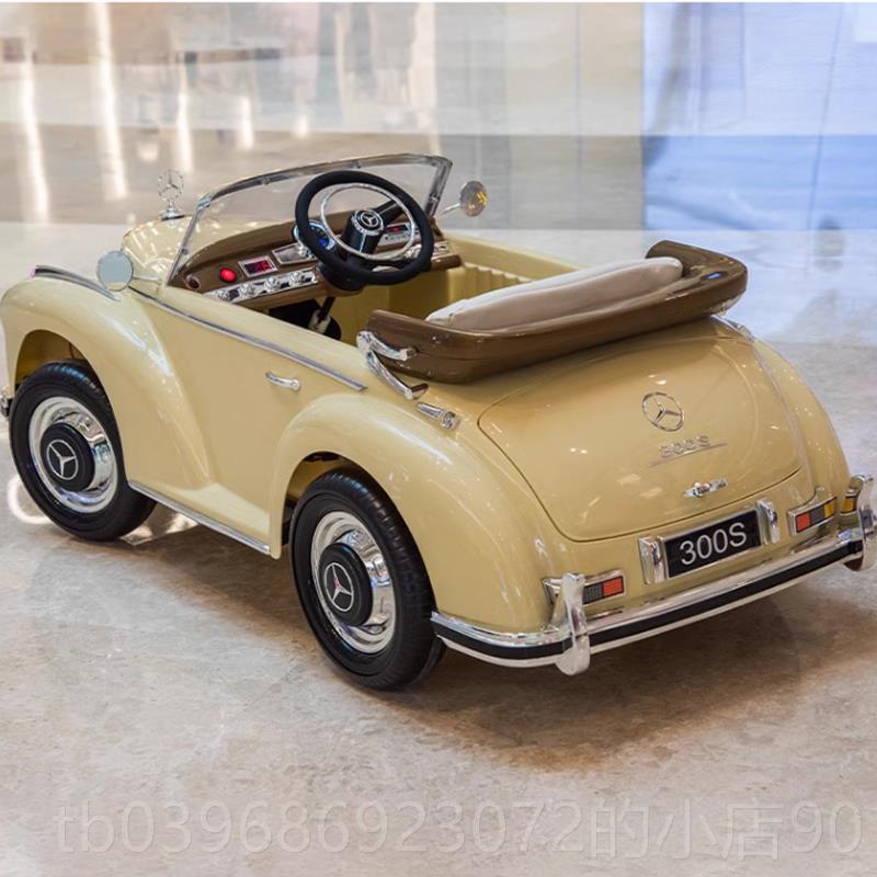 高档奔驰儿童电动车汽车爷车老玩具车人可坐遥控四轮宝宝小孩童婴