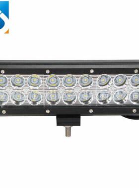 汽车led长条灯 三目款18led54W工作灯货车前杠越野车顶卡车射灯