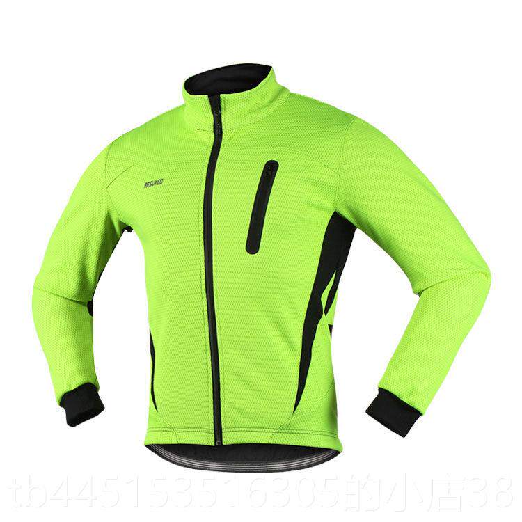 正品采购产秋冬羊品暖毛长袖男子自行车服装，防风，温和气的山地