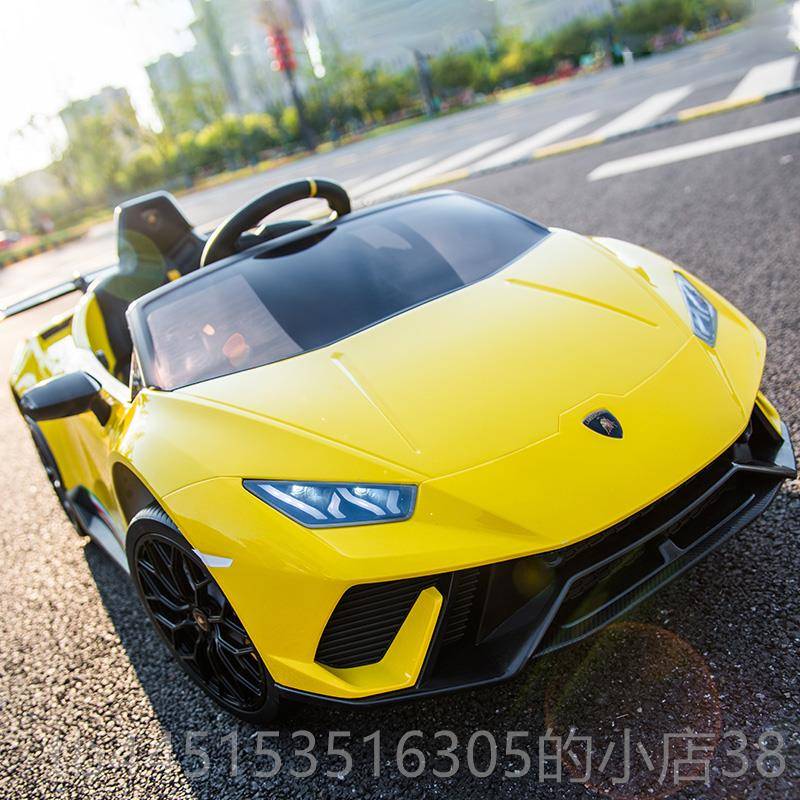 正品尼蓝宝坚儿童电动车控四轮遥玩具汽车可坐人宝宝婴儿车子红网