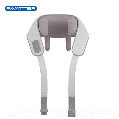 正品FAN摩TTE捏R颈椎按摩器颈腰部背部脖子颈部披肩膀揉肩斜方肌