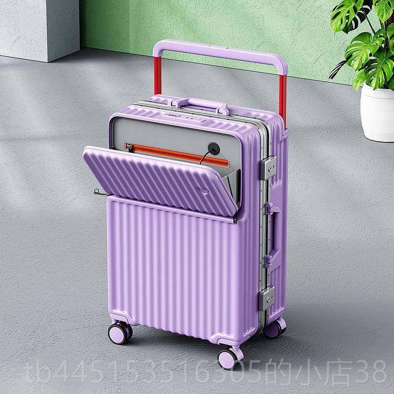 正品新款宽拉杆密行李箱前开 口铝男女拉杆箱静容音码箱大量旅行,箱包皮具/热销女包/男包,旅行箱,淘宝优惠券,粉丝福利购,淘宝优惠卷