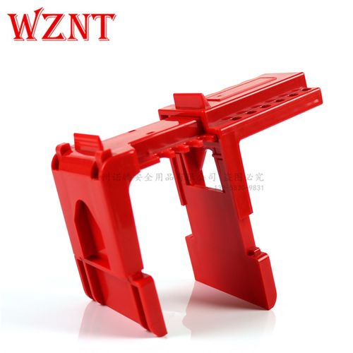 诺腾可调节球阀锁具双向转动法兰阀锁具前后挡板双锁球阀NT-A03F