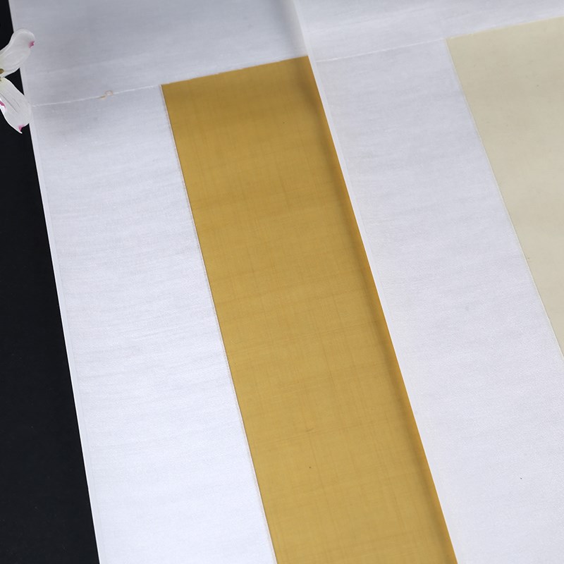 仿古真丝熟绢布画心空白卷轴已托裱装裱宋画山水花鸟书法小楷创作