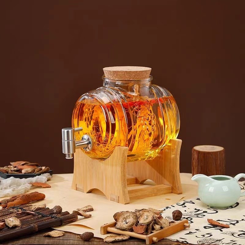 泡酒专用酒瓶带龙头果酒桶家用高端泡酒桶酿酒缸空瓶酒坛子药酒罐