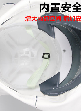 喷砂帽披肩帽防尘防护面具安全帽防砸防化学品耐酸碱防水劳保面罩