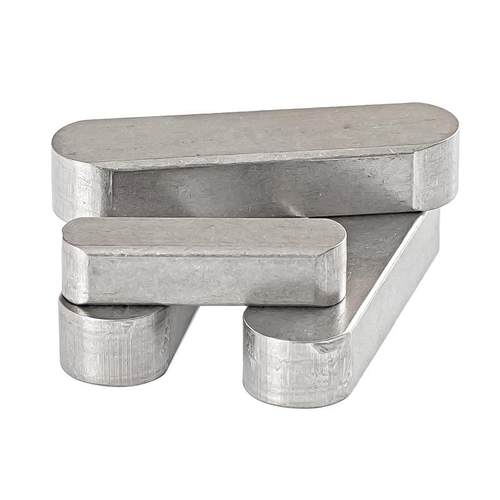 304不锈钢平键A型平键销圆角方键GB1096方料销10*8mmM10M12M14M16