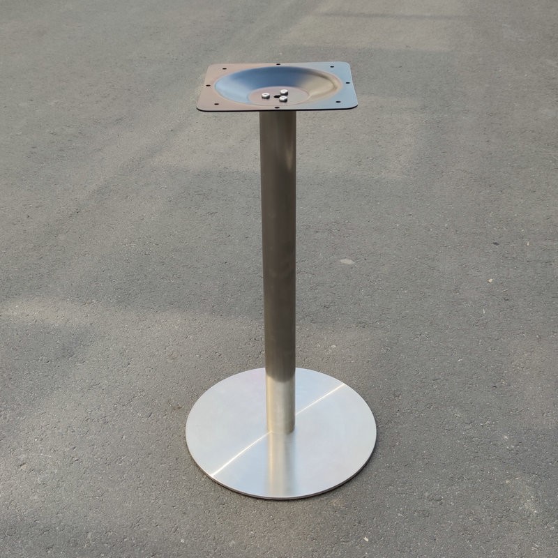 现货不锈钢拉丝桌腿 咖啡桌桌脚 金色不锈钢台脚吧台脚高脚桌底座