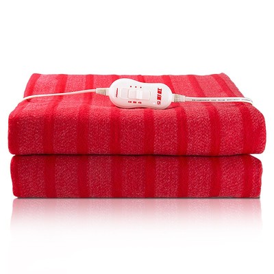 彩虹牌电热毯双人安全无辐射家用学生宿舍单人1.2米除湿电褥子