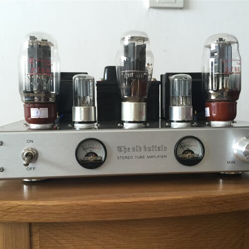 老水牛精品KT66 发烧hifi胆机 电子管功放机!纯手工搭棚