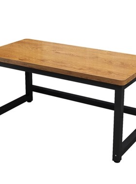 电脑桌定制尺寸书桌75公分高办公桌灰色办公拼接桌两米长方形桌子