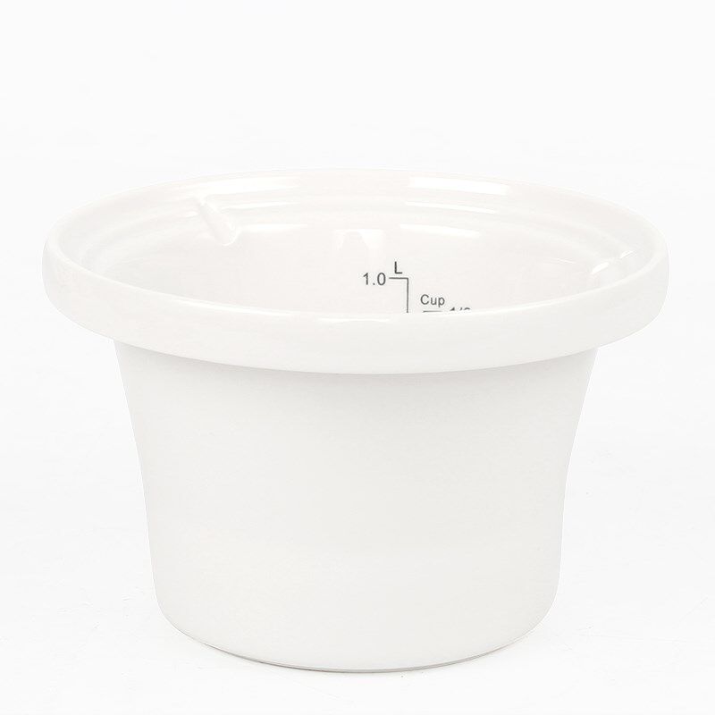 益美 YM-Z408EW小炖锅0.8L白瓷内胆配件陶瓷电锅迷你电炖盅煮粥煲