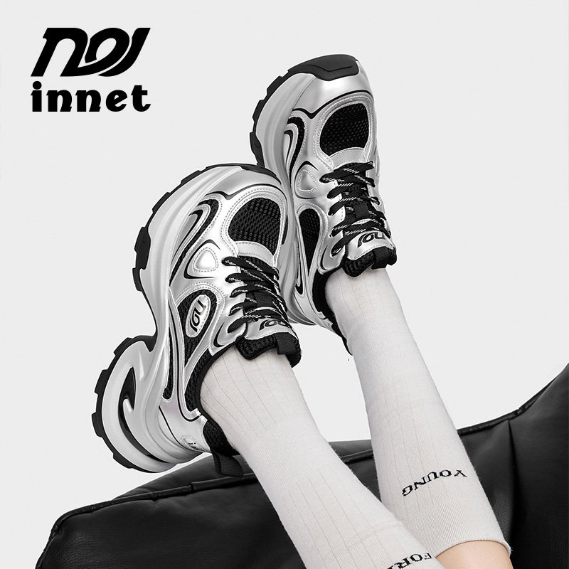 innet 女士老爹鞋2026春秋季新爆款巨好看的今年流行配阔腿裤鞋子,女鞋,老爹鞋,淘宝优惠券,粉丝福利购,淘宝优惠卷