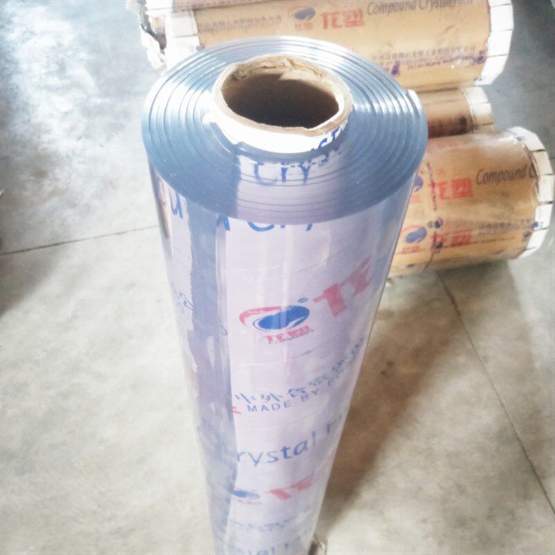龙塑软玻璃PVC透明桌布加厚隔热防烫料胶皮防水晶版桌垫整卷