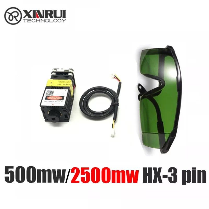 12v激光模组 激光雕刻 405nm激光管 紫光500mw 1000mw FB03