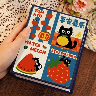 大容量相册本4寸家庭回忆录旅游记录册插页式5寸宝宝儿童成长影集