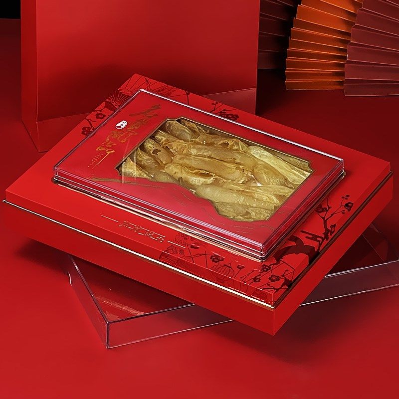 新款高档水晶名贵礼品通用礼盒干货羊肚菌空盒元贝半斤鱼胶包装盒,包装,礼品盒,淘宝优惠券,粉丝福利购,淘宝优惠卷