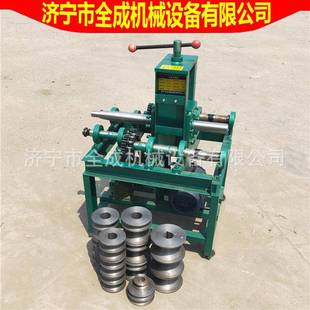 全成220V单相电动滚动弯管机大棚管电动握管机镀锌圆管弯管机价格