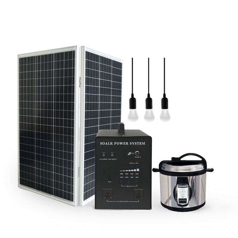 1000w1kw太阳能发电站 太阳能发电机藏区专用 太阳能供电站